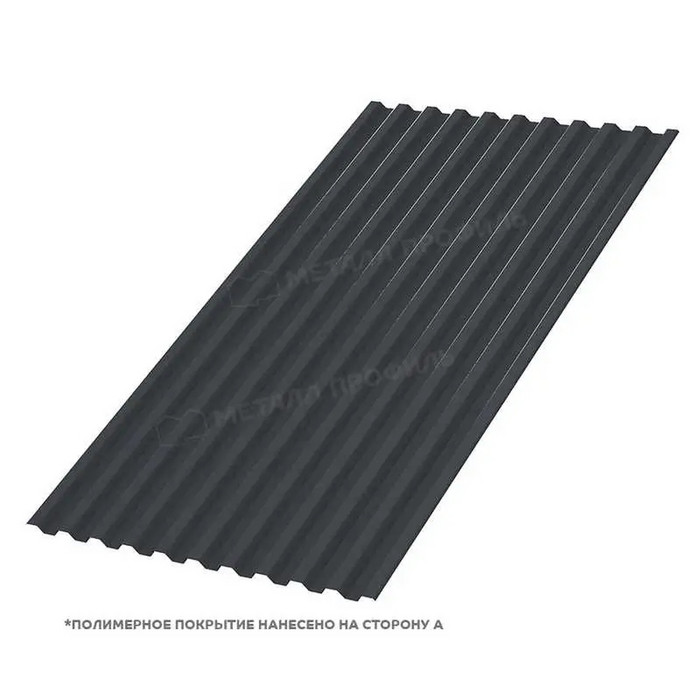 Профлист Металл-Профиль С-21 VikingMP® 0.45 мм RAL 7024 Серый графит